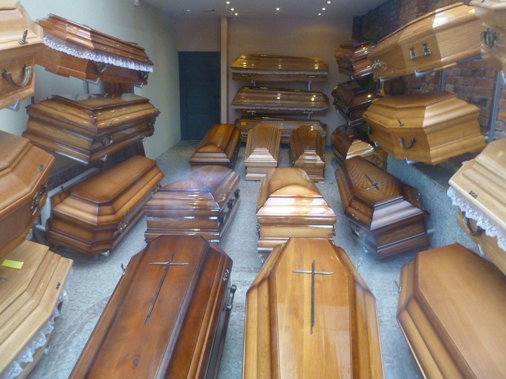 Replace your desk with a coffin